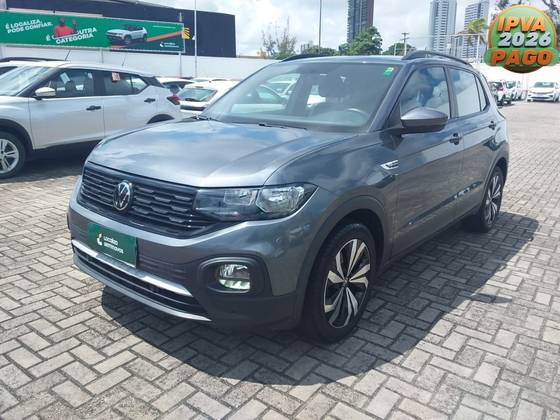 VOLKSWAGEN T-CROSS 1.0 200 TSI TOTAL FLEX COMFORTLINE AUTOMÁTICO